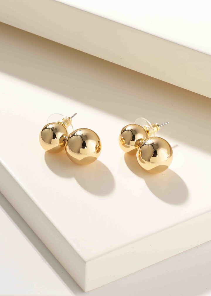 Merx - Double Bubble Drop Earrings