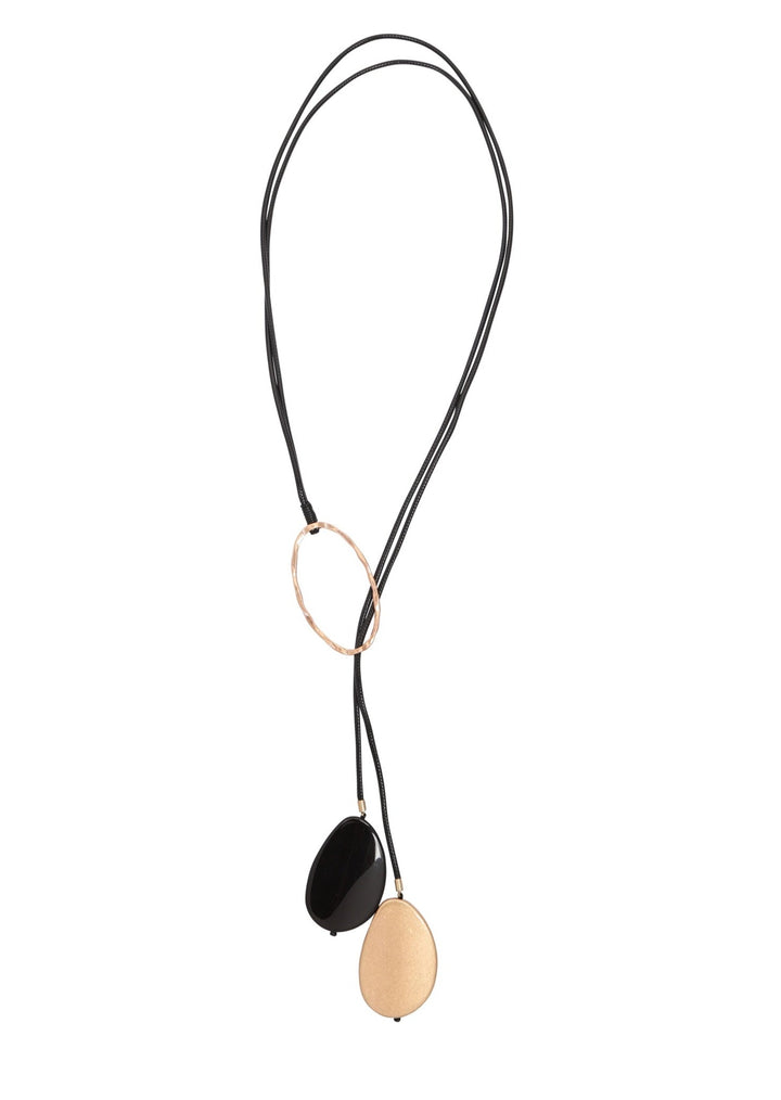 Merx - Double Strand Drop Necklace