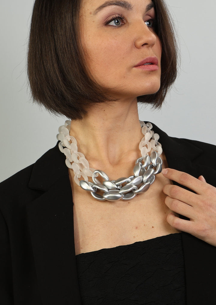 Merx - Frosted Chain Necklace