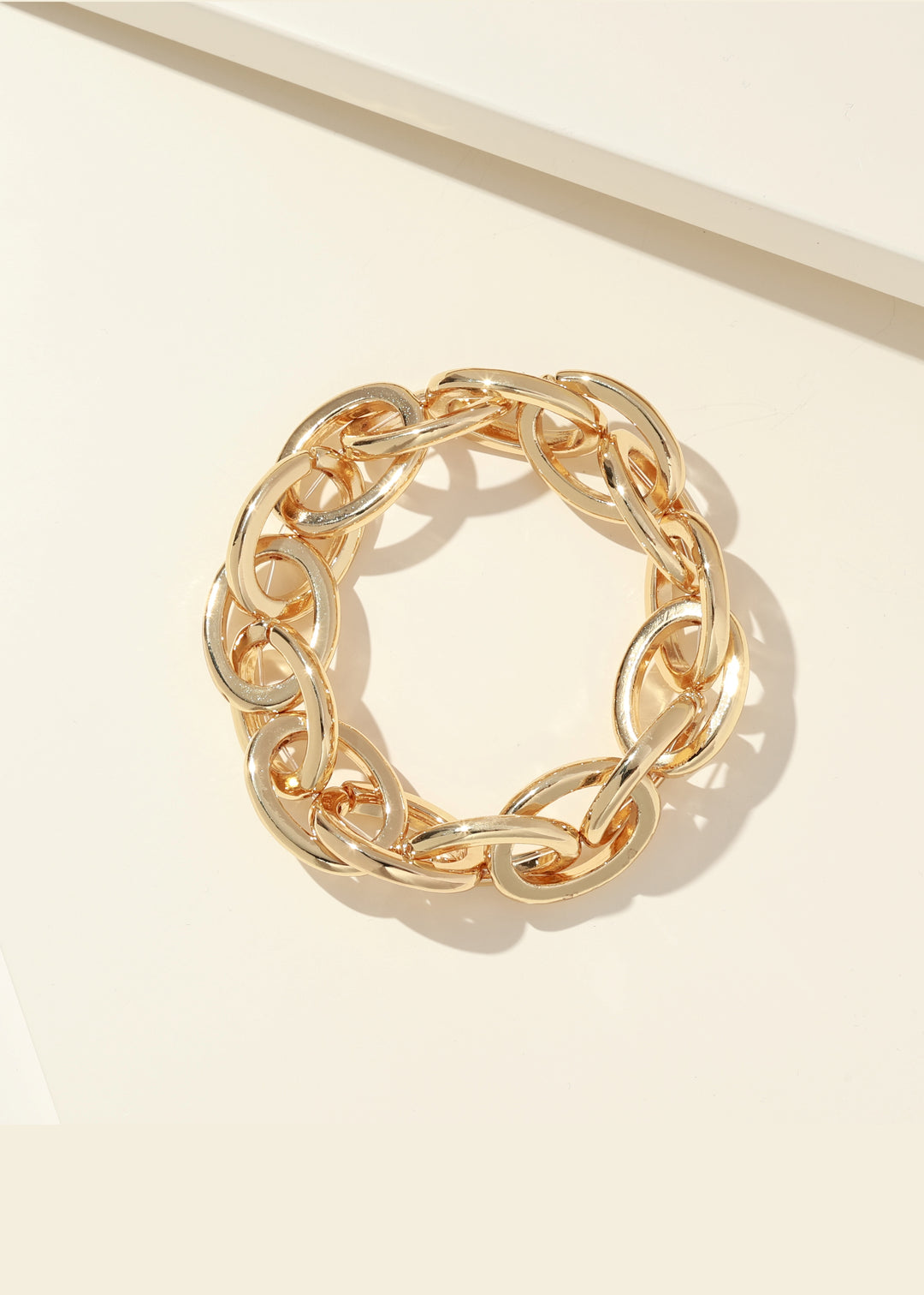 Merx - Chunky Chain Stretch Bracelet