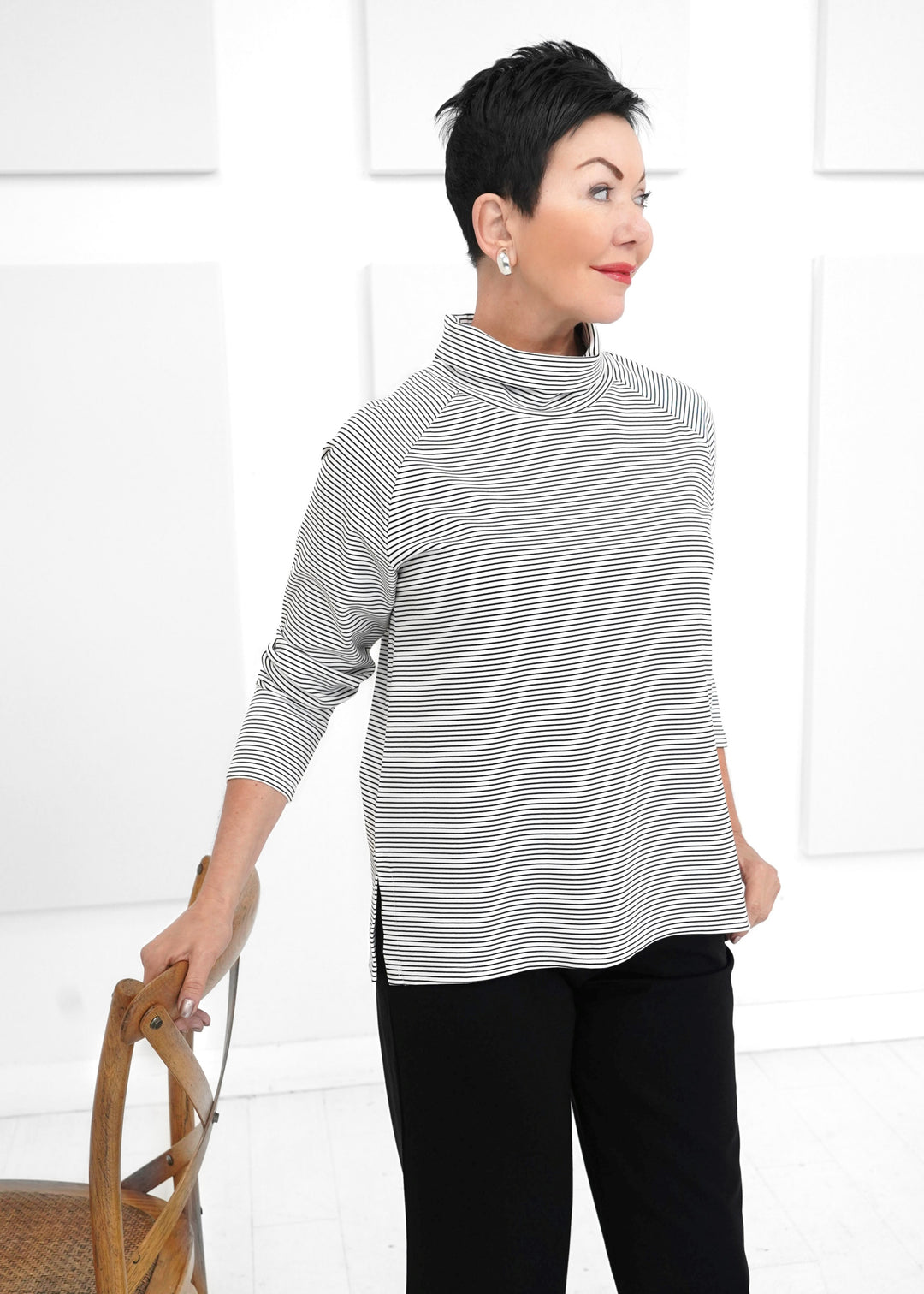 Shepherd's - Retreat Raglan Stripe Top