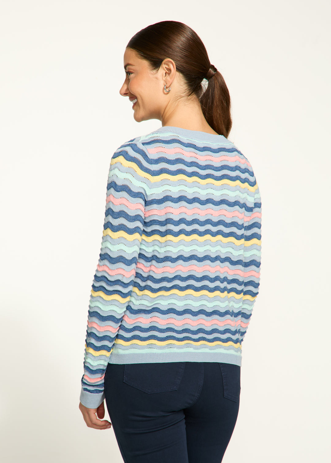 French Dressing Jeans - Wave Stitch Cardigan