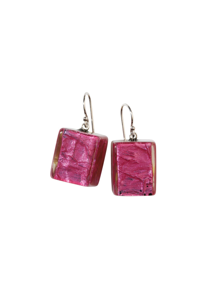 Zsiska - Metallic Cube Earring