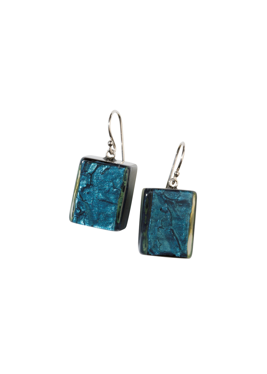 Zsiska - Metallic Cube Earring