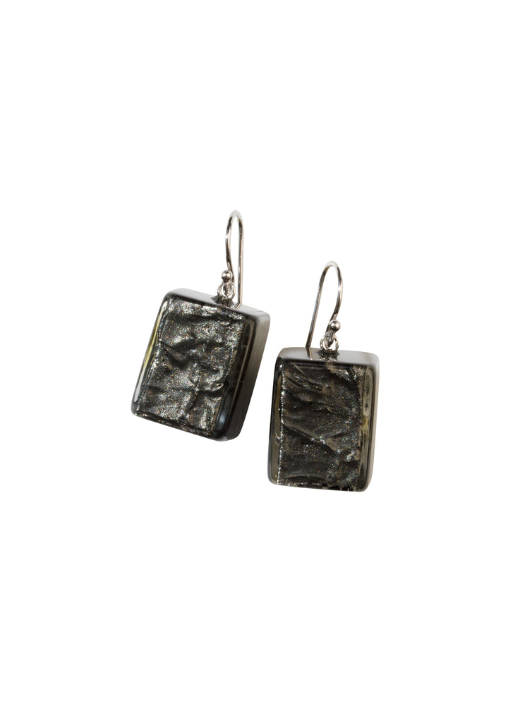 Zsiska - Metallic Cube Earring