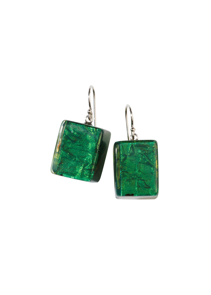 Zsiska - Metallic Cube Earring