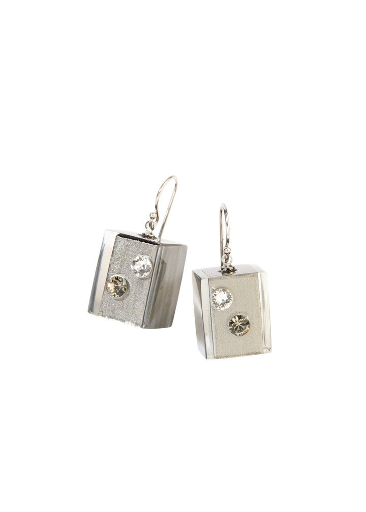 Zsiska - Sparkle Cube Earrings - PRE ORDER