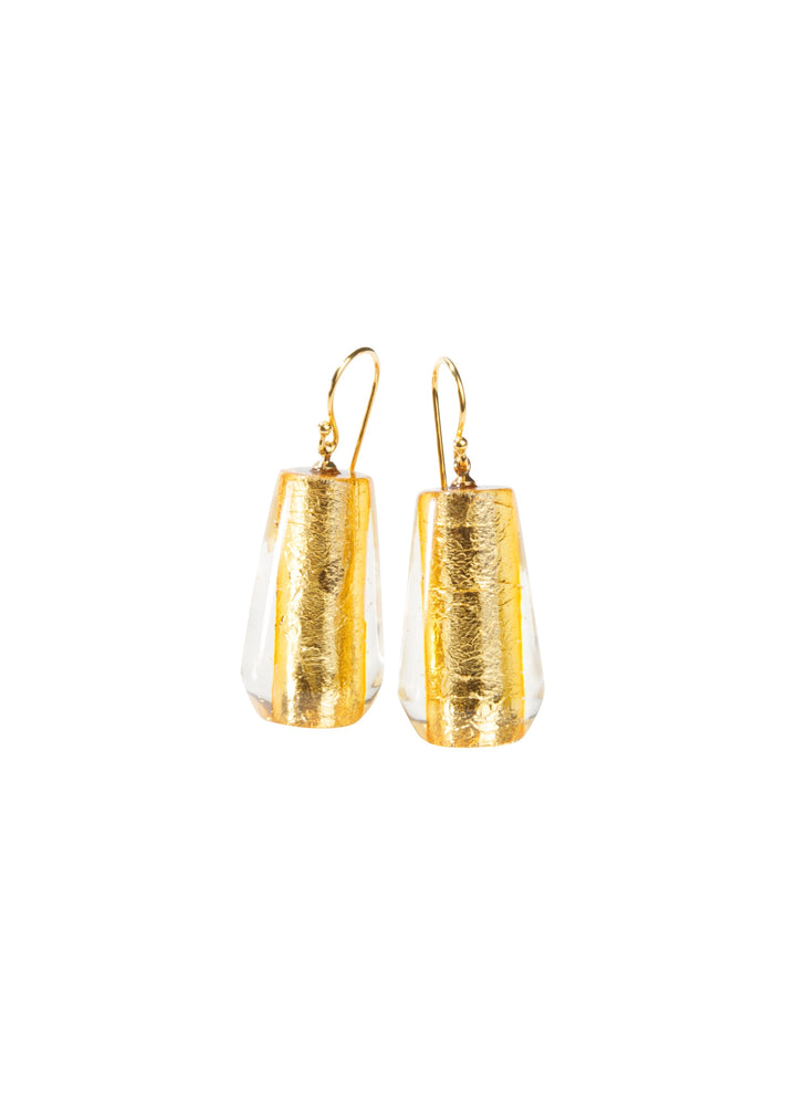 Zsiska - Drop Metallic Tube Earring