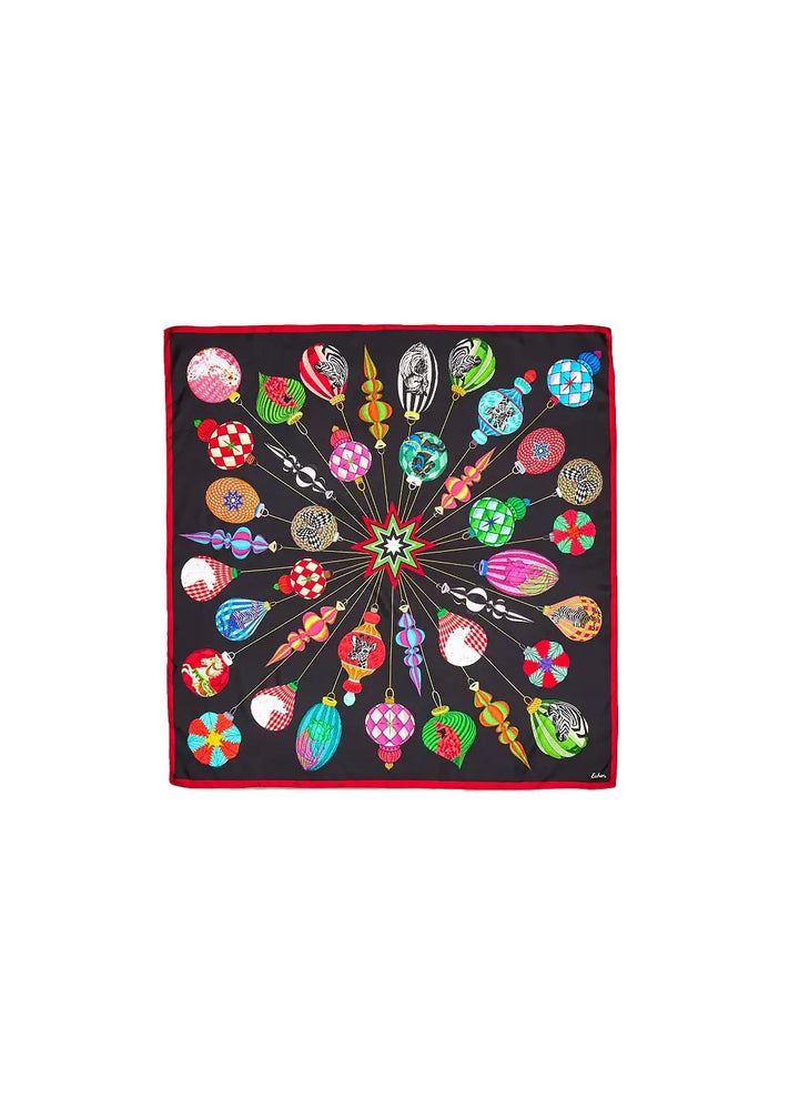 Echo - Deck the Halls Silk Scarf