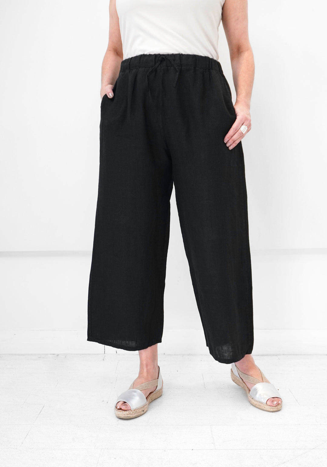 Orange - Anita's Relaxed Linen Pant