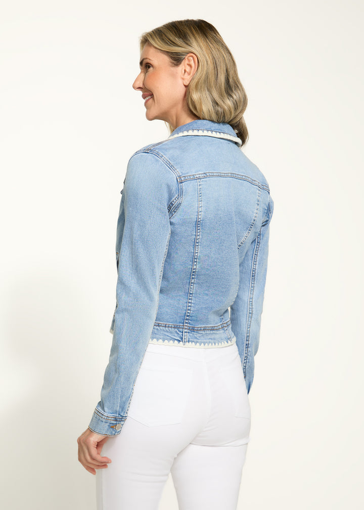 French Dressing Jeans - Crochet Stitch Jacket