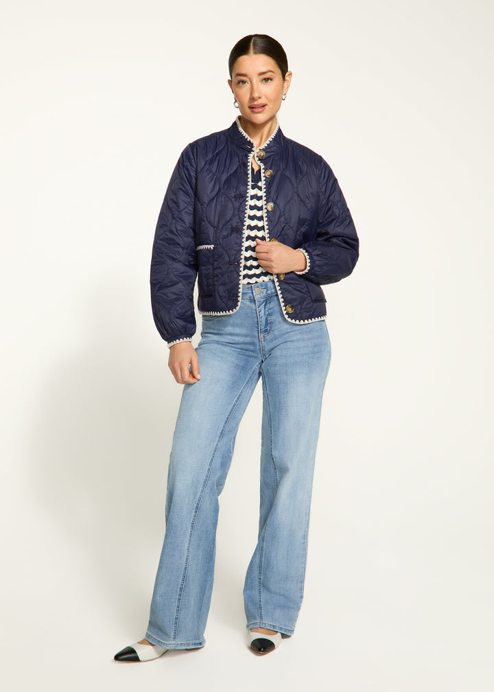 French Dressing Jeans - Reversible Lightweight Puffer Jacket