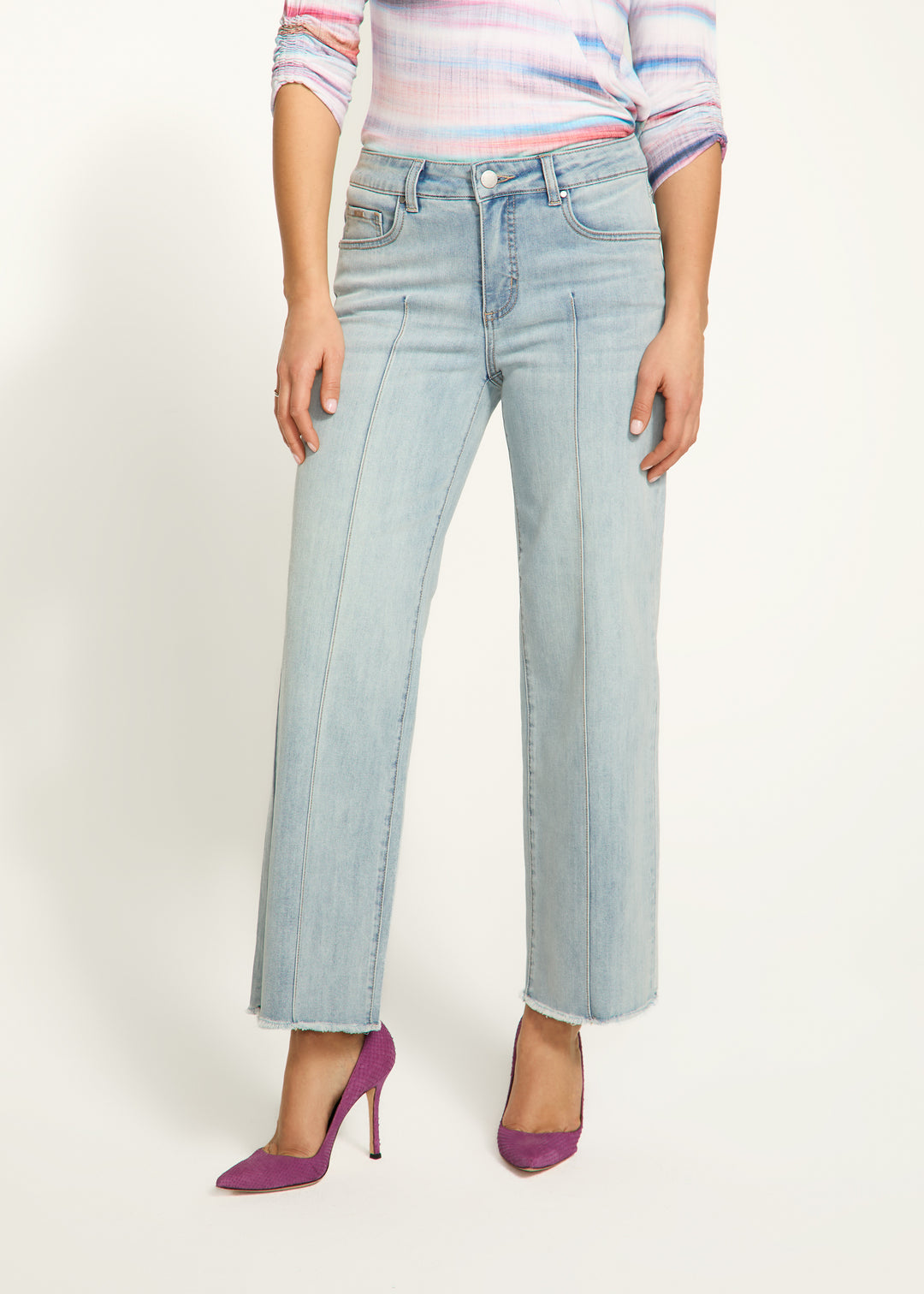 French Dressing Jeans - Olivia Wide Ankle Jean