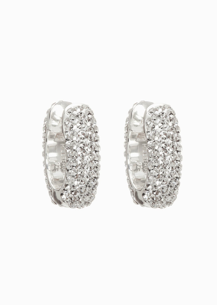 Hilberg & Berk - Small Sparkle Hoop Earrings