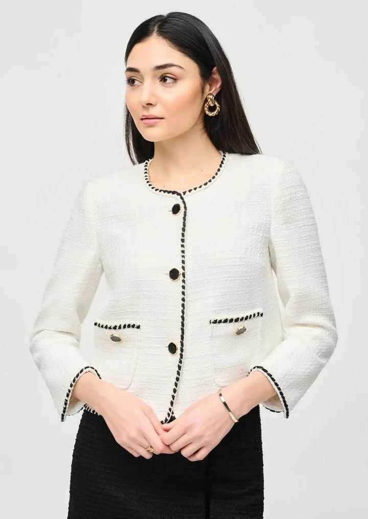 Joseph Ribkoff - Boucle Jacket Trim