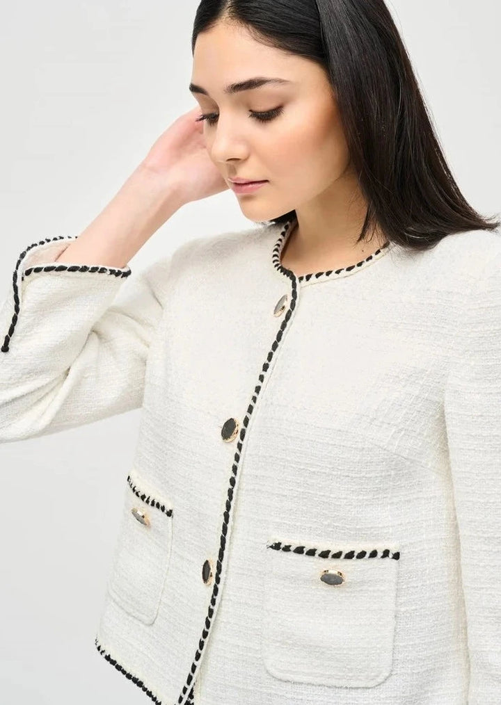 Joseph Ribkoff - Boucle Jacket Trim