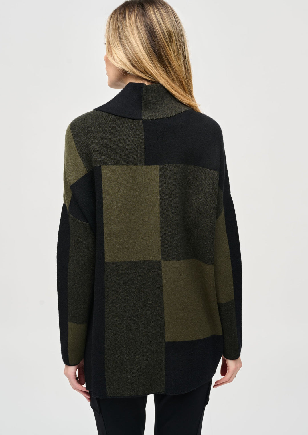 Joseph Ribkoff - Color Block Jaquard Knit Pullover