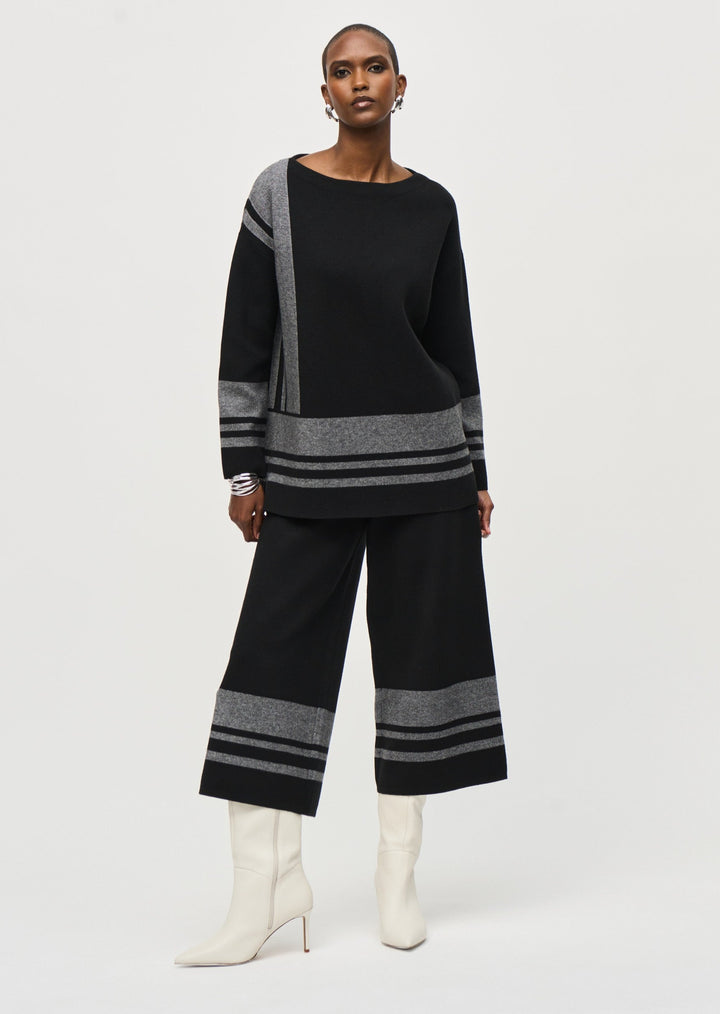 Joseph Ribkoff - Sweater Knit Culotte Pant