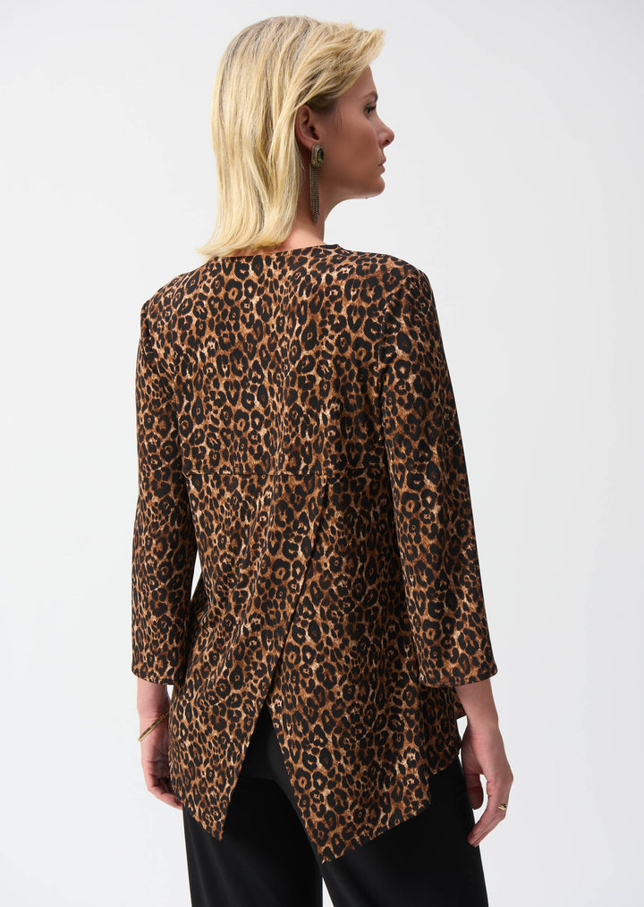 Joseph Ribkoff - Animal Print Fit and Flare Tunic