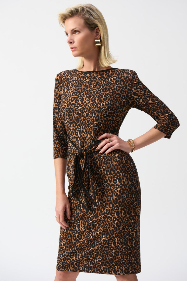 Joseph Ribkoff - Animal Print Sheath Dress