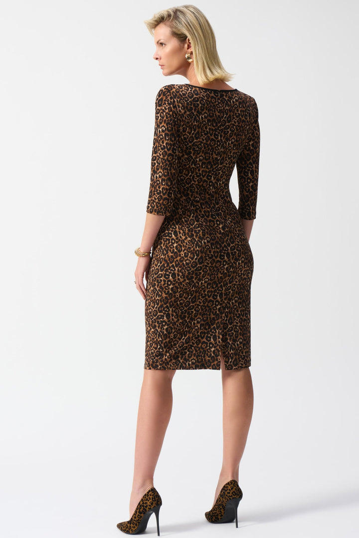 Joseph Ribkoff - Animal Print Sheath Dress