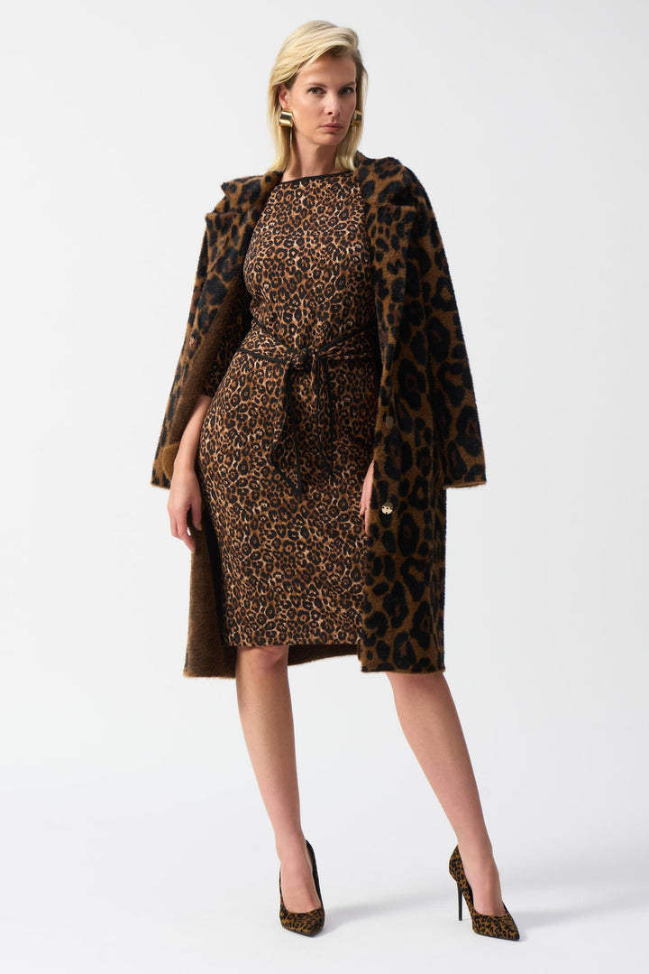 Joseph Ribkoff - Animal Print Sheath Dress