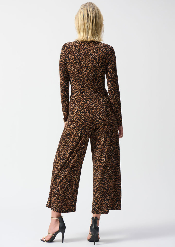 Joseph Ribkoff - Animal Print Culotte Jumpsuit