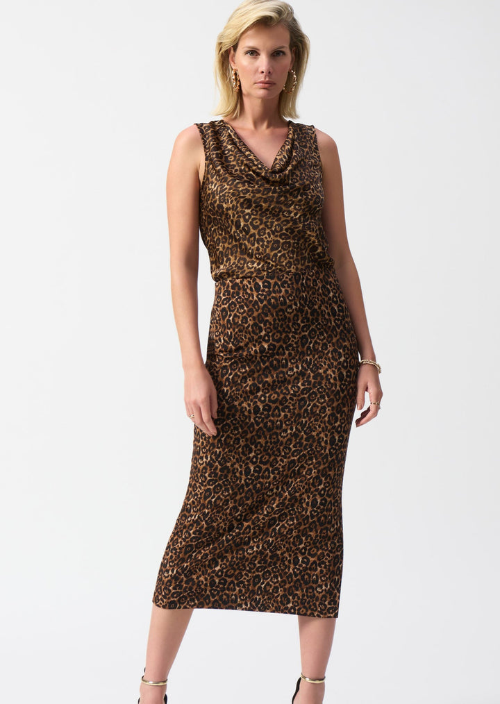 Joseph Ribkoff - Animal Print Skirt