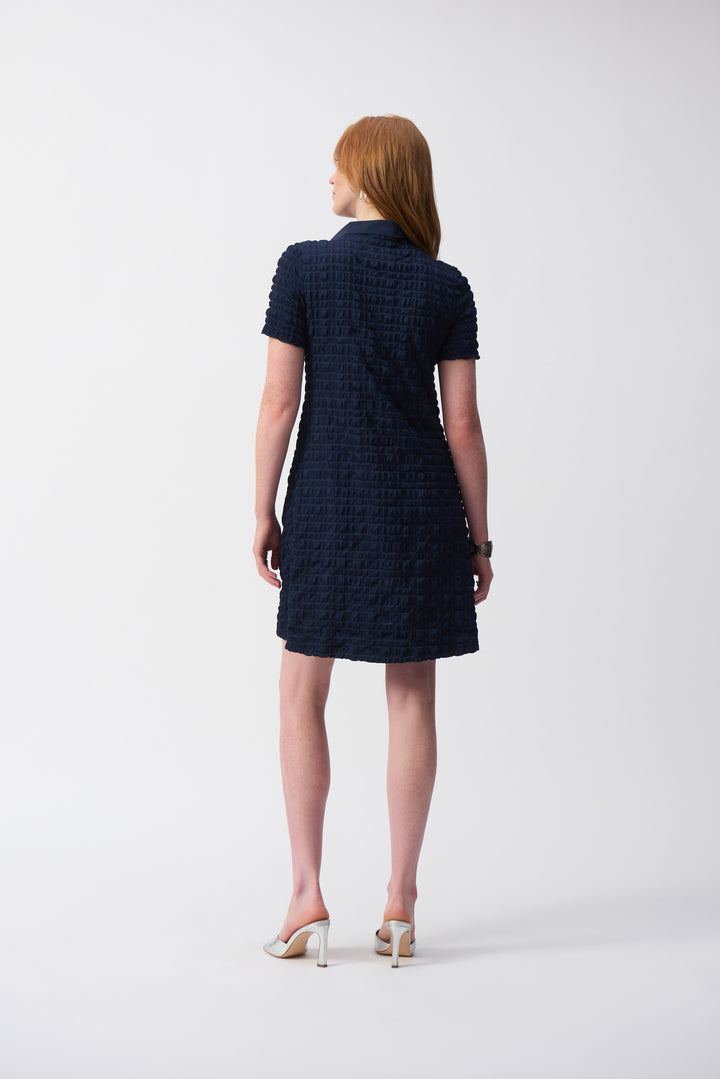 Joseph Ribkoff - Bubble Jacquard A-Line Dress