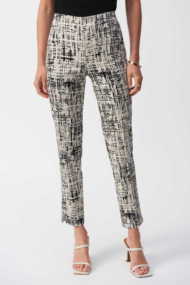 Joseph Ribkoff - Millennium Abstract Slim Fit Pant