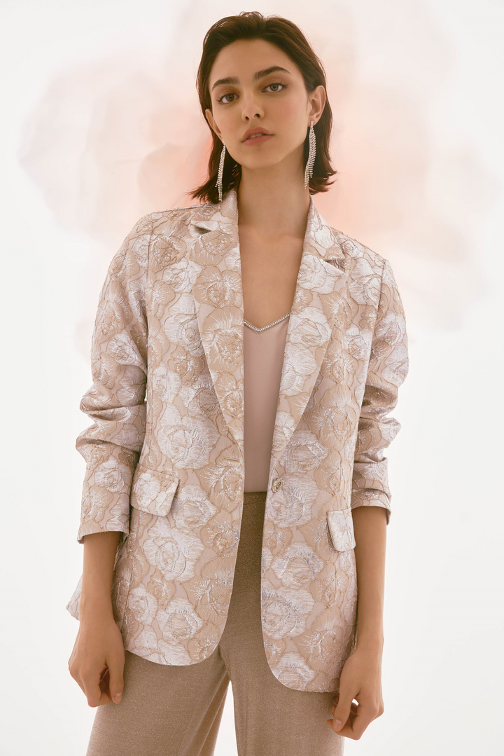 Joseph Ribkoff - Brocade Floral Print Blazer