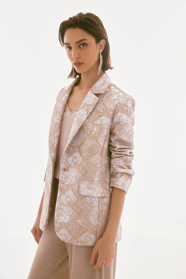 Joseph Ribkoff - Brocade Floral Print Blazer