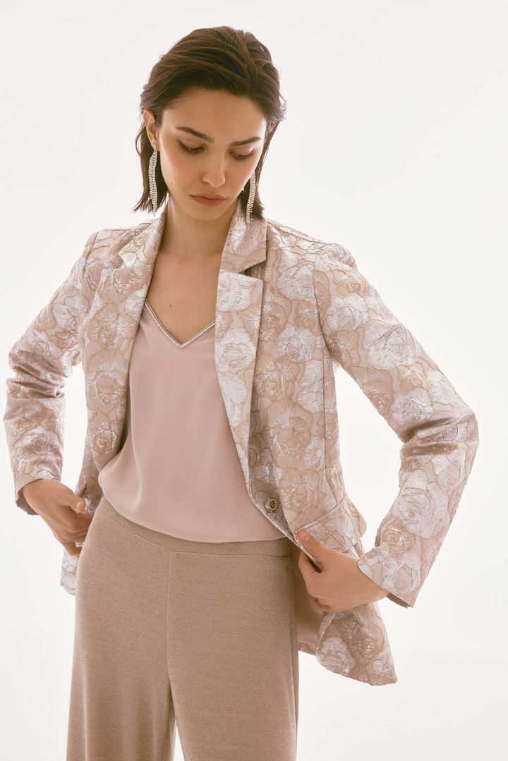 Joseph Ribkoff - Brocade Floral Print Blazer