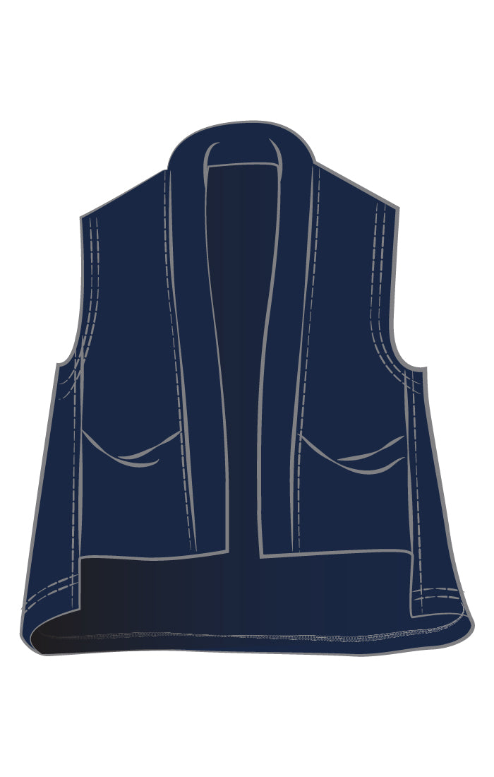 Sympli - Cropped Core Vest