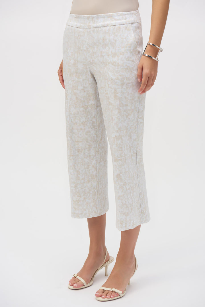 Joseph Ribkoff - Millennium Geometric Print Culotte Pants