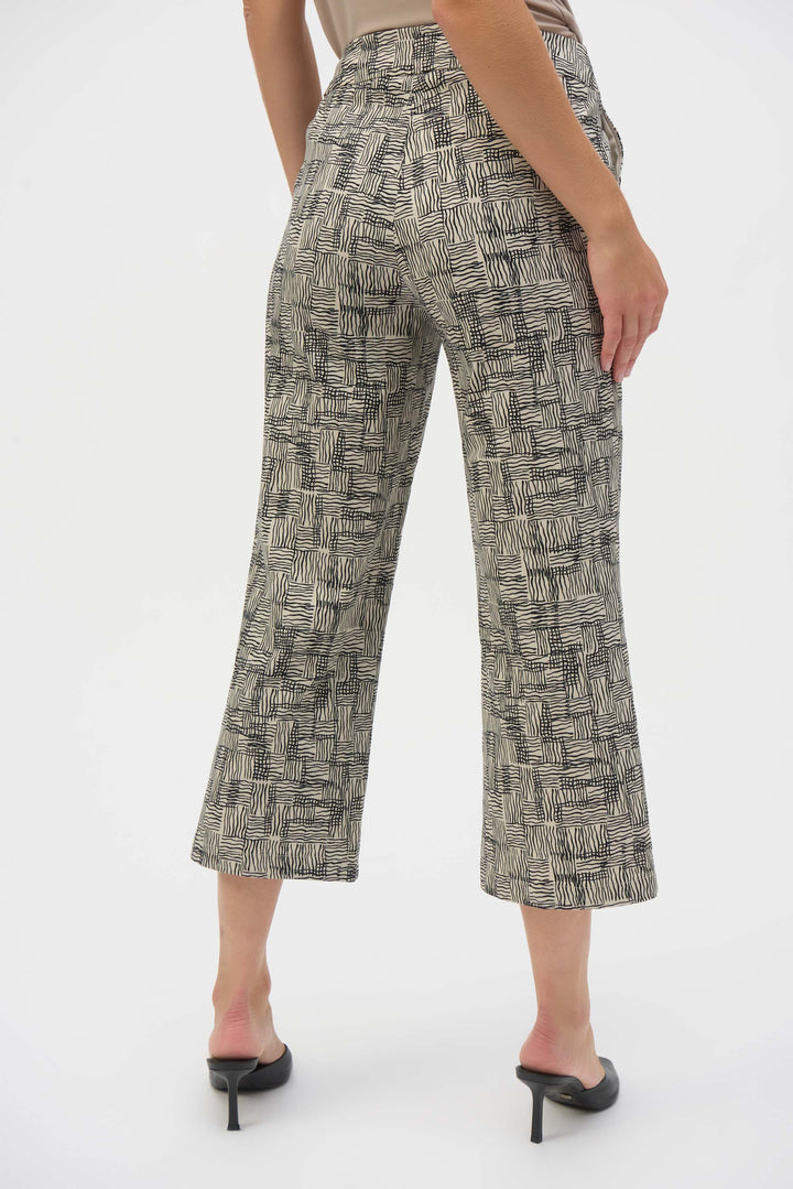 Joseph Ribkoff - Millennium Geometric Print Culotte Pants