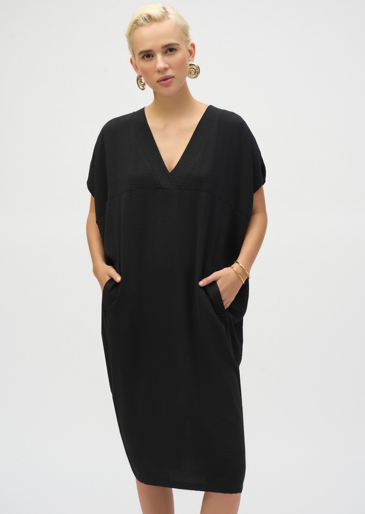 Joseph Ribkoff - Gauze Short Sleeve Cocoon Dress