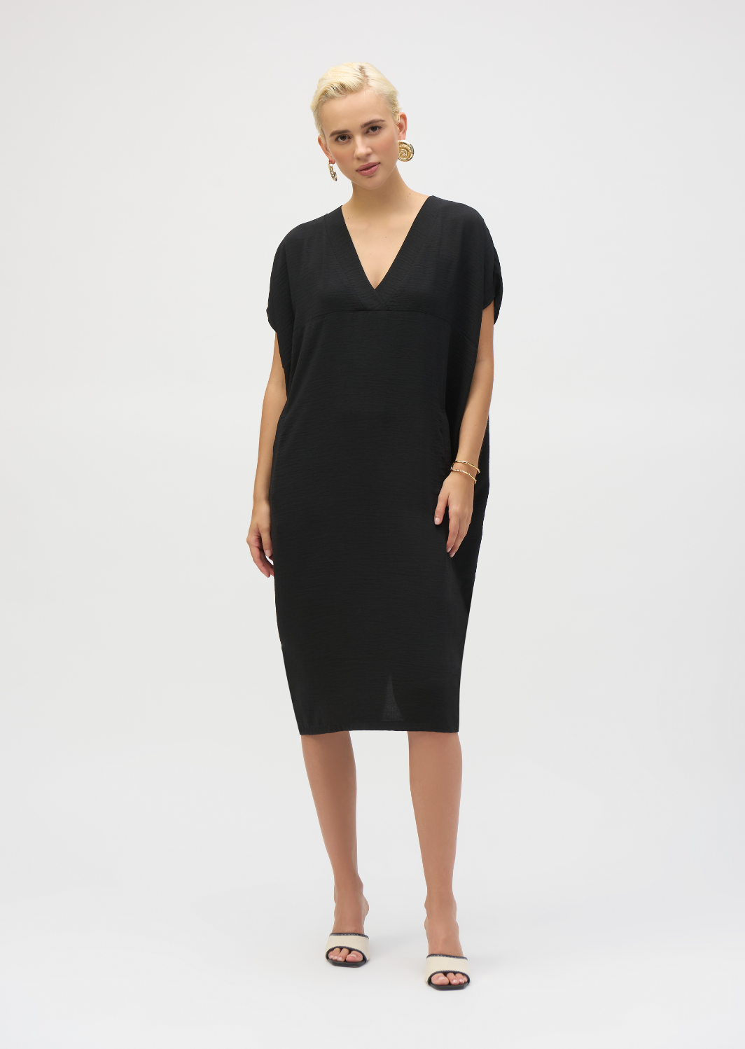 Joseph Ribkoff - Gauze Short Sleeve Cocoon Dress