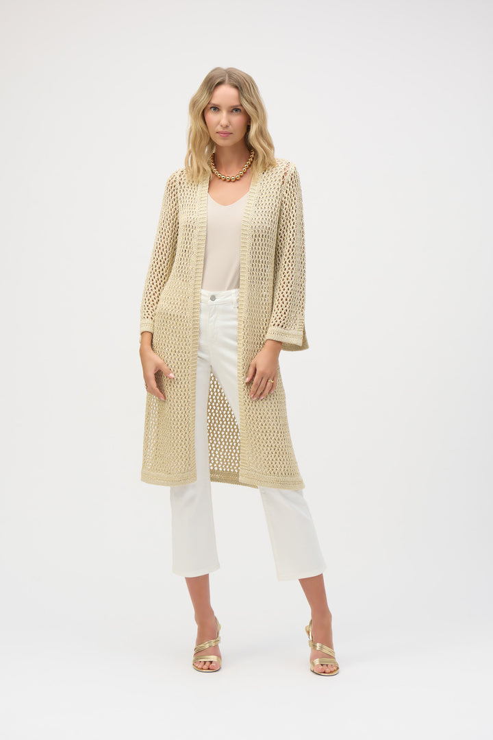 Joseph Ribkoff - Sweater Knit Open Stitch Cover-Up