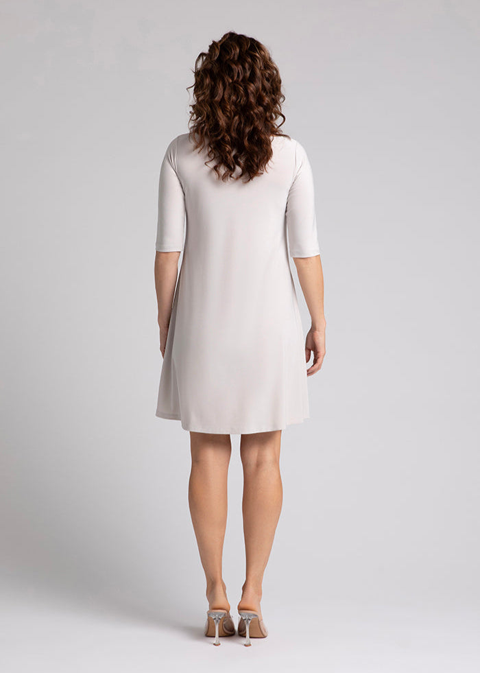 Sympli - Nu Trapeze Elbow Sleeve Dress