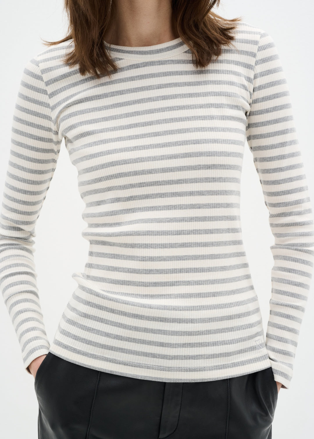 InWear - Dagna Stripe Long Sleeved T-shirt Mix