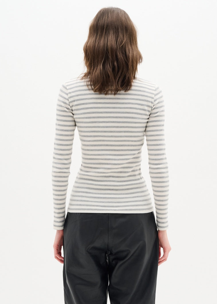 InWear - Dagna Stripe Long Sleeved T-shirt Mix