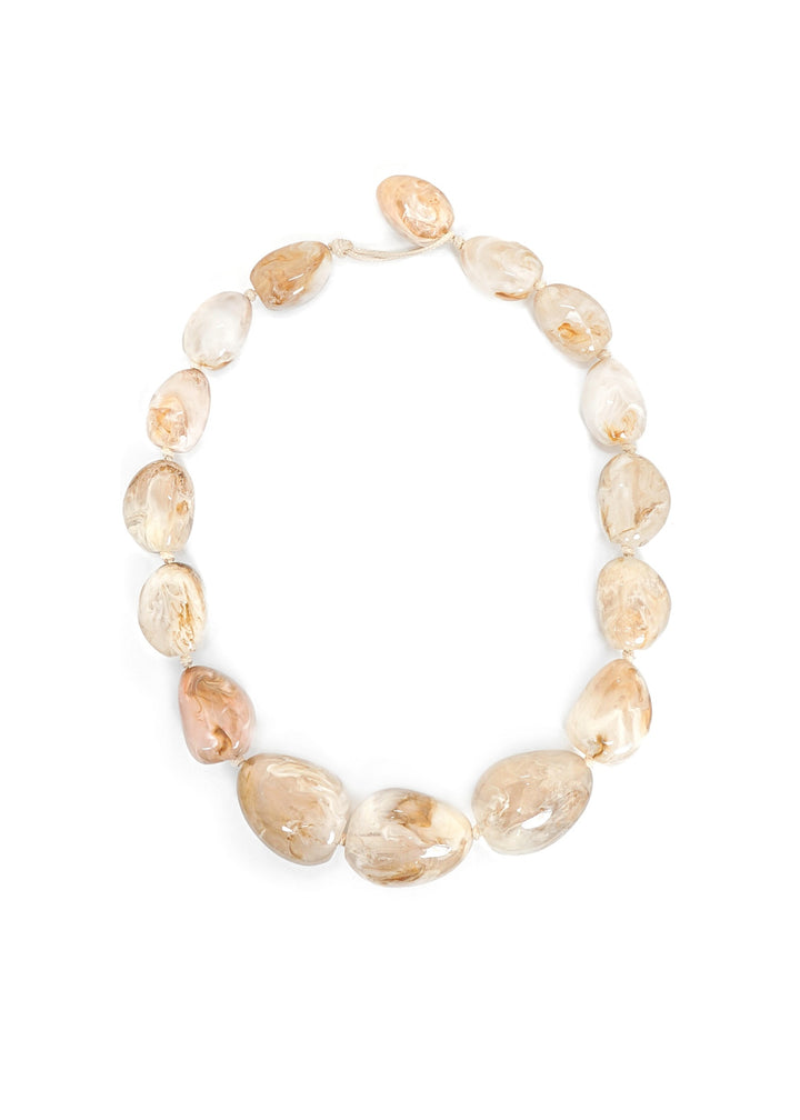 CCB - Beige Stone Necklace