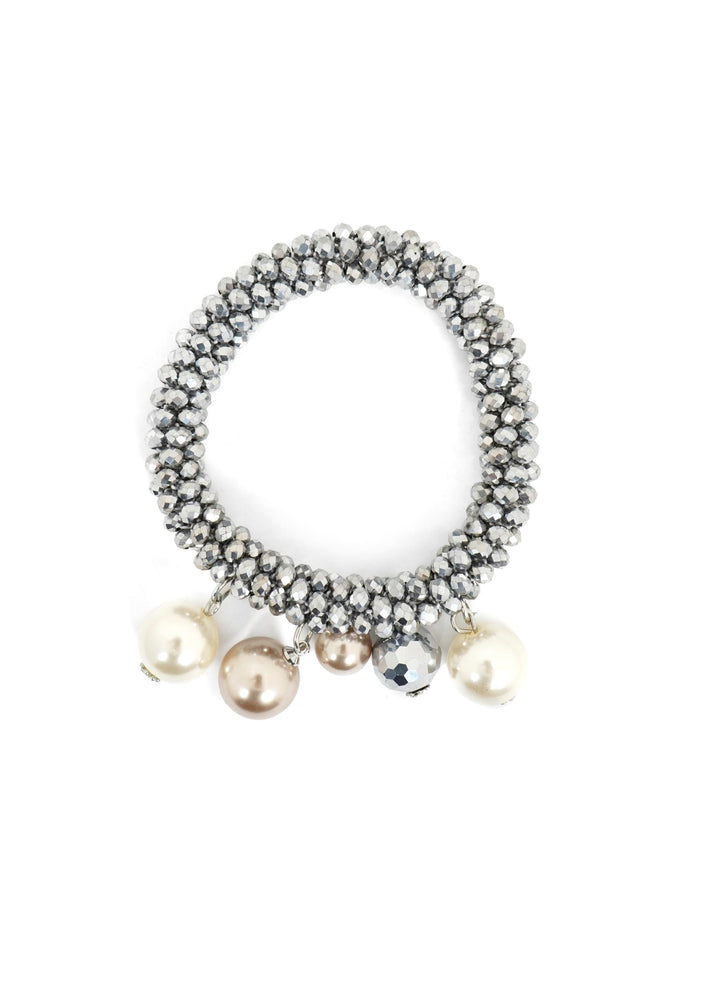 CCB - Pearl Charm Stretch Bracelet