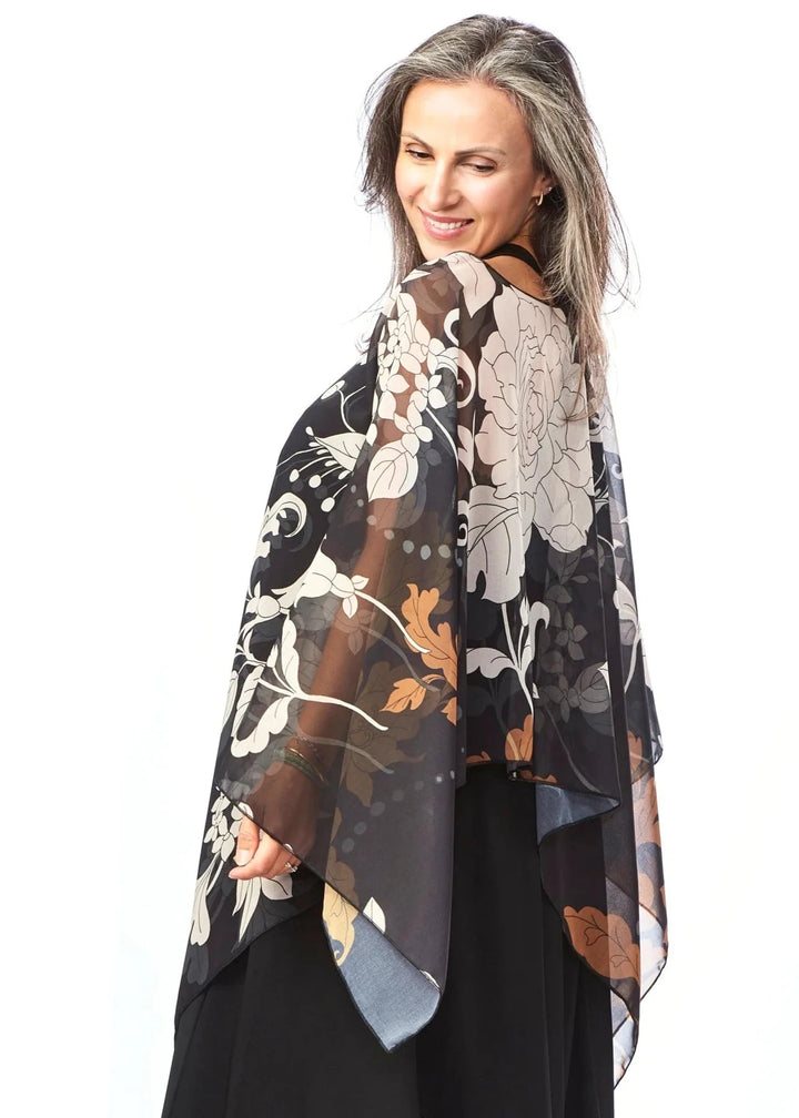 Rapz - Patterned Poncho