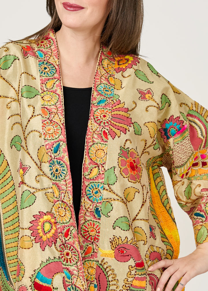 Shannon Passero - Vintage Peacock Kimono