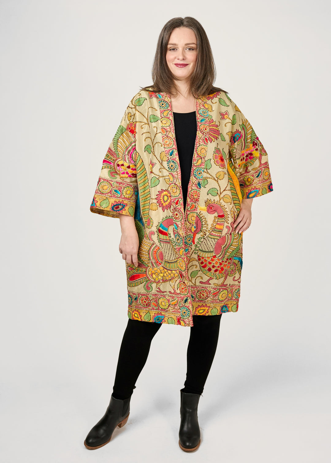 Shannon Passero - Vintage Peacock Kimono