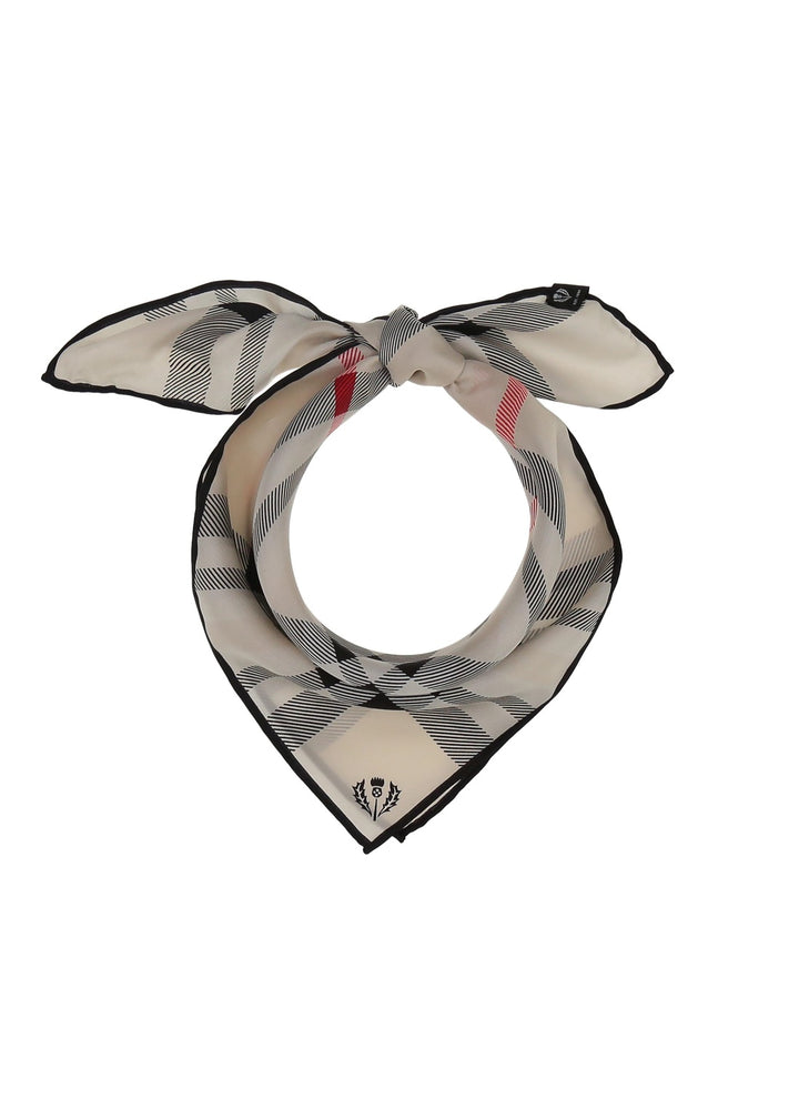 V Fraas - Plaid Silk Neckerchief