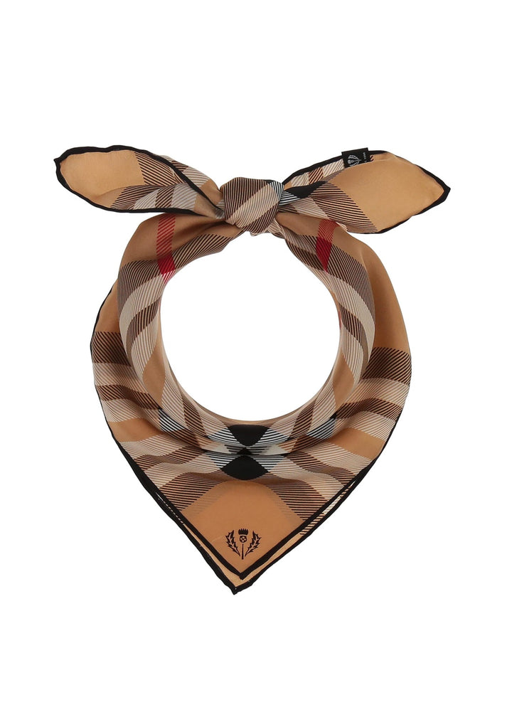 V Fraas - Plaid Silk Neckerchief