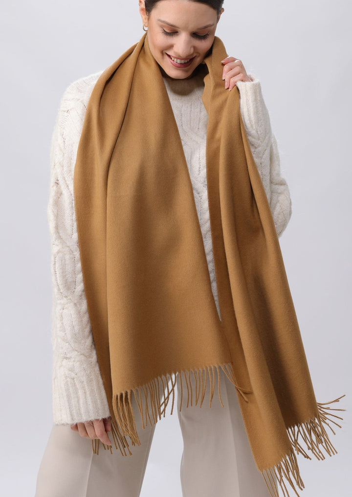 V Fraas - Solid Cashmink Oversized Scarf